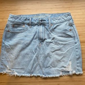 Cute summer jean skirt